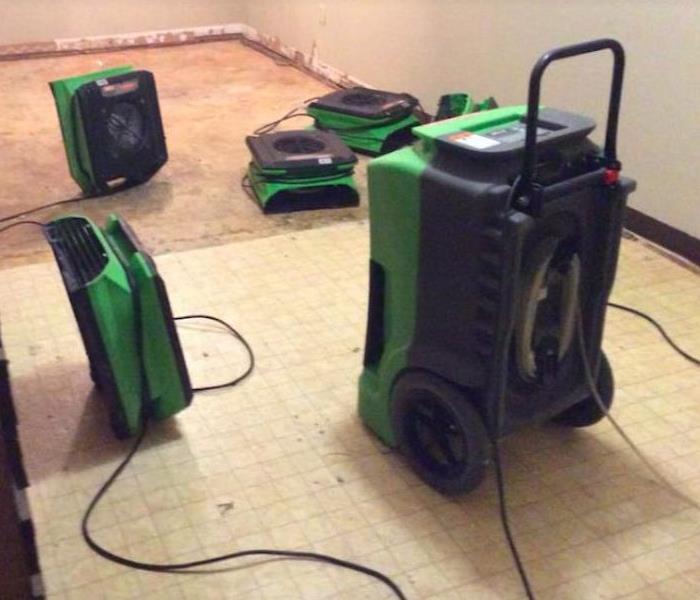 equipment set in residential home